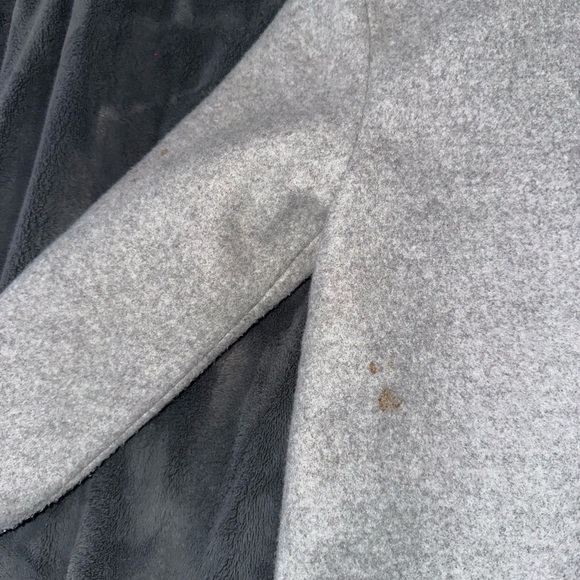 Old Navy toddler gray hooded pea coat - Picture 12 of 13